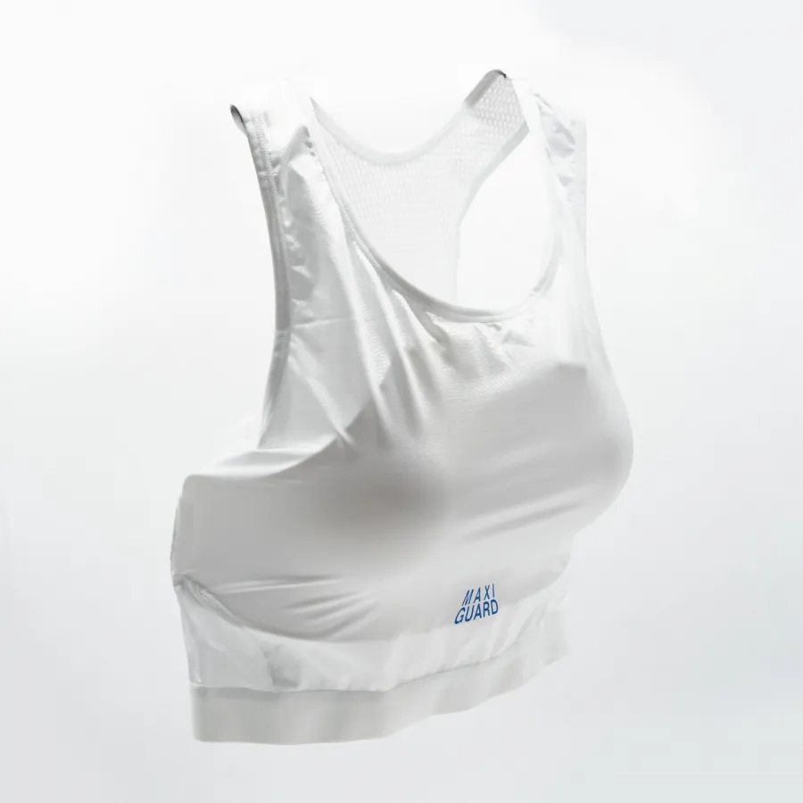 CHEST GUARD WITH KNITTED VEST