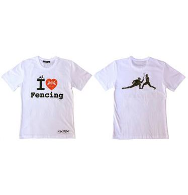 T-shirt - I LOVE FENCING