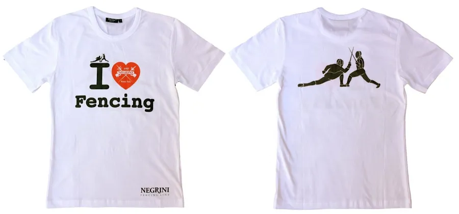 T-shirt - I LOVE FENCING