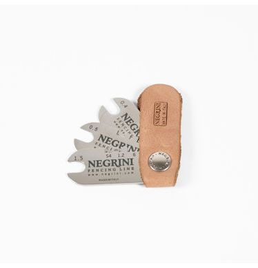 Spessimetro in acciaio inox a 3 lame