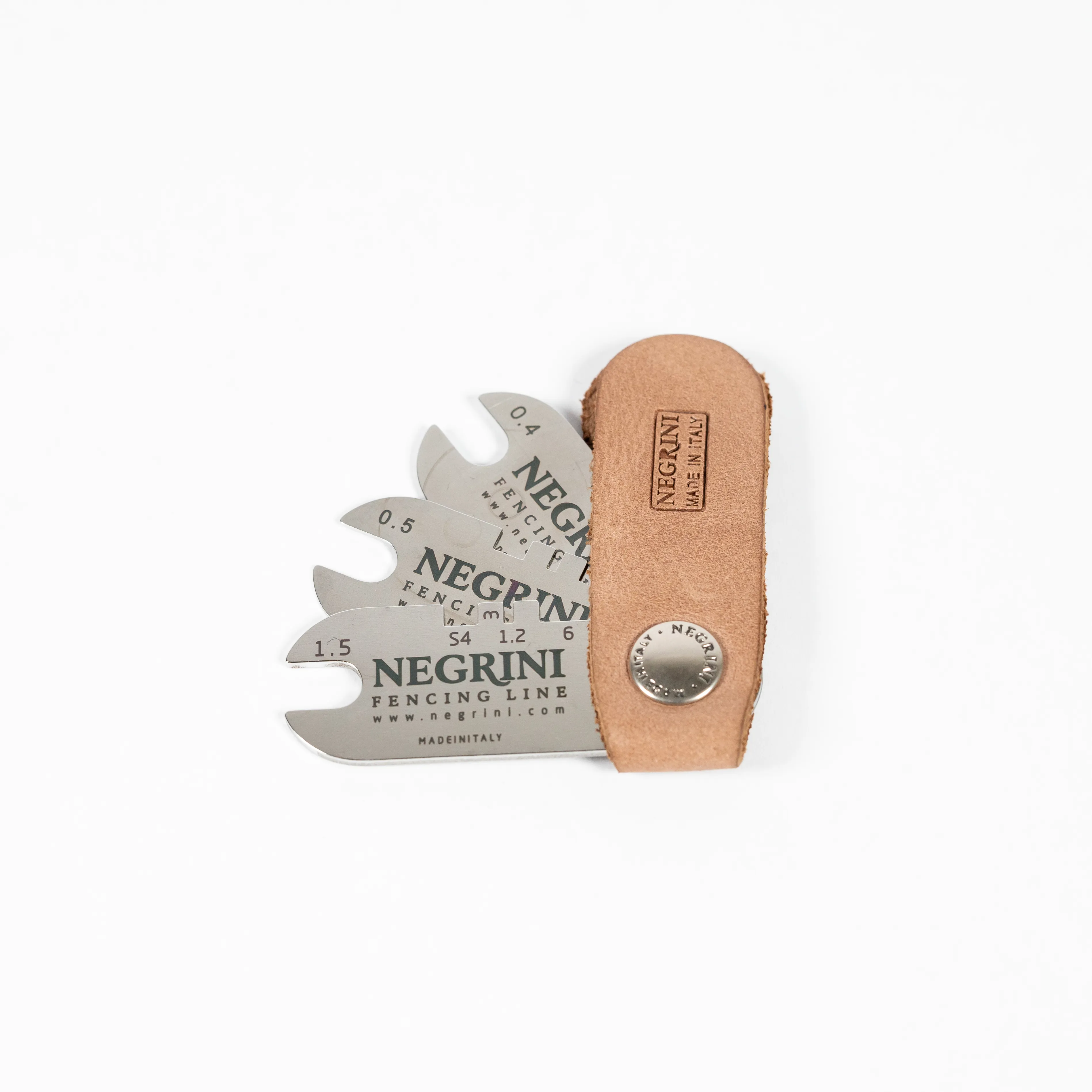Spessimetro in acciaio inox a 3 lame