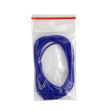 Tubetto in PVC per isolam. filo elettrif.interno coccia.: 10 pz. da cm.15 cad.